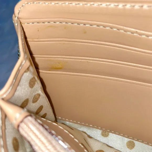 Kate Spade Light Blue Large Zip Around Continental Wallet with Original Tags - Picture 12 of 16